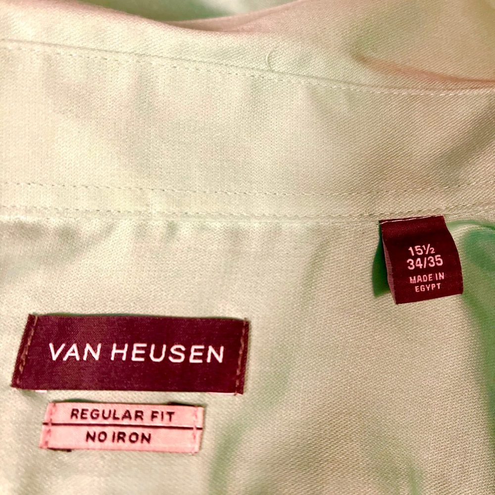 Van Heusen Flex Wrinkle Free Button-Up Dress Shirt - image 6